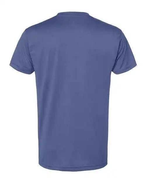 Bayside 5300 Usa Made Performance t Shirt Cationic Royal