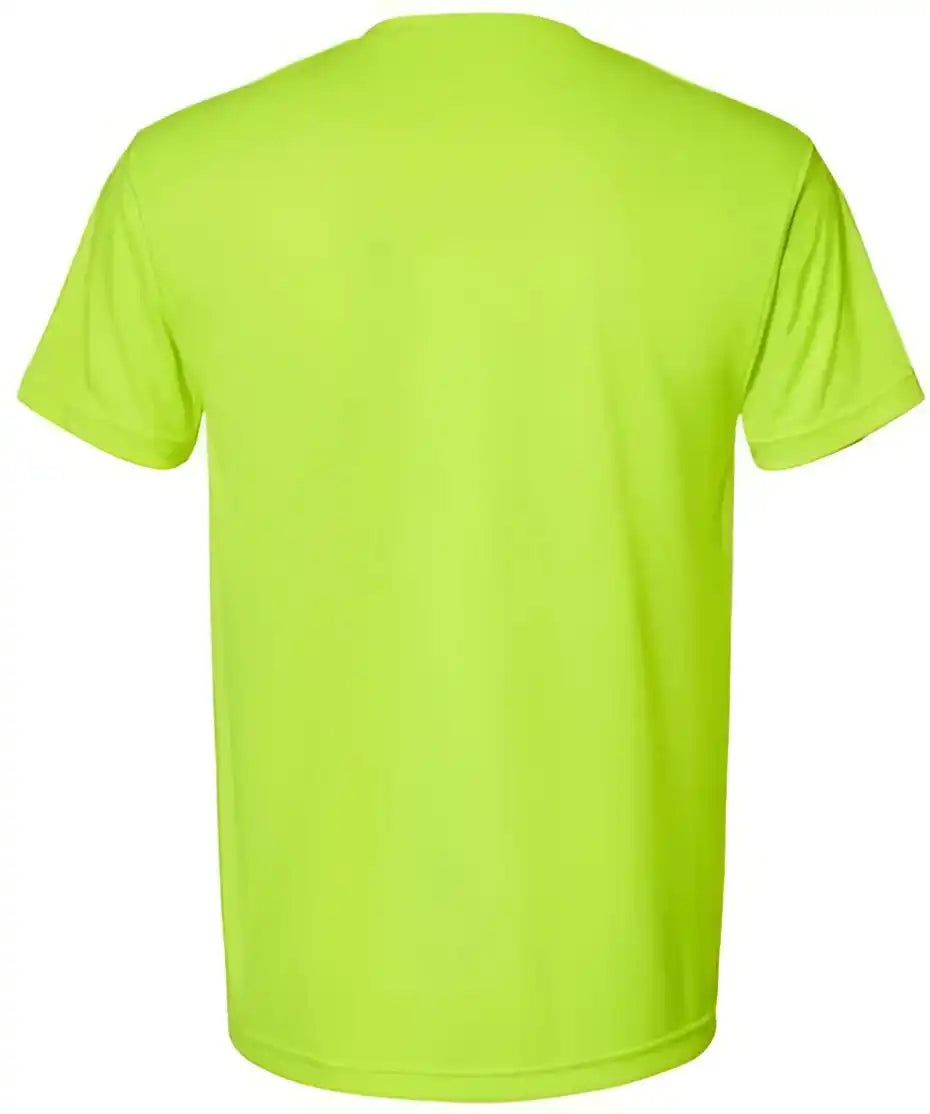 Bayside 5300 Usa Made Performance t Shirt Lime Green