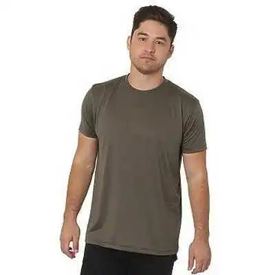 Bayside 5300 Usa-made Performance T-shirt - Military Green