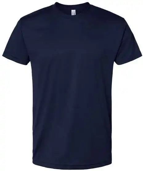 Bayside 5300 Usa Made Performance t Shirt Navy