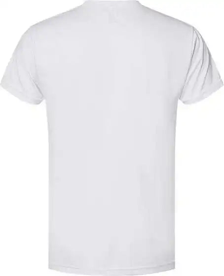 Bayside 5300 Usa Made Performance t Shirt White