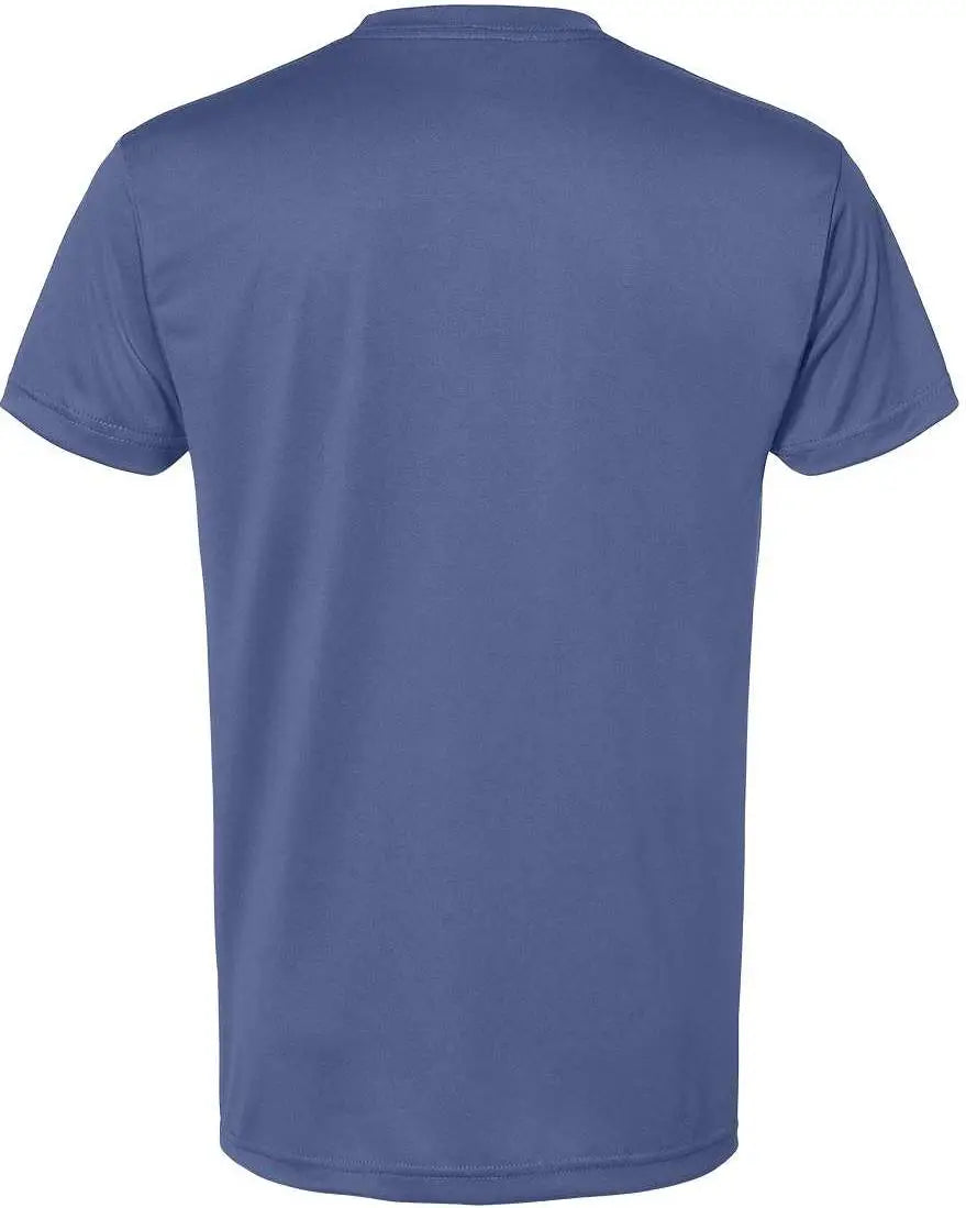 Bayside 5300b Usa-made Performance T-shirt - 5300 - Cationic Royal - Adult s