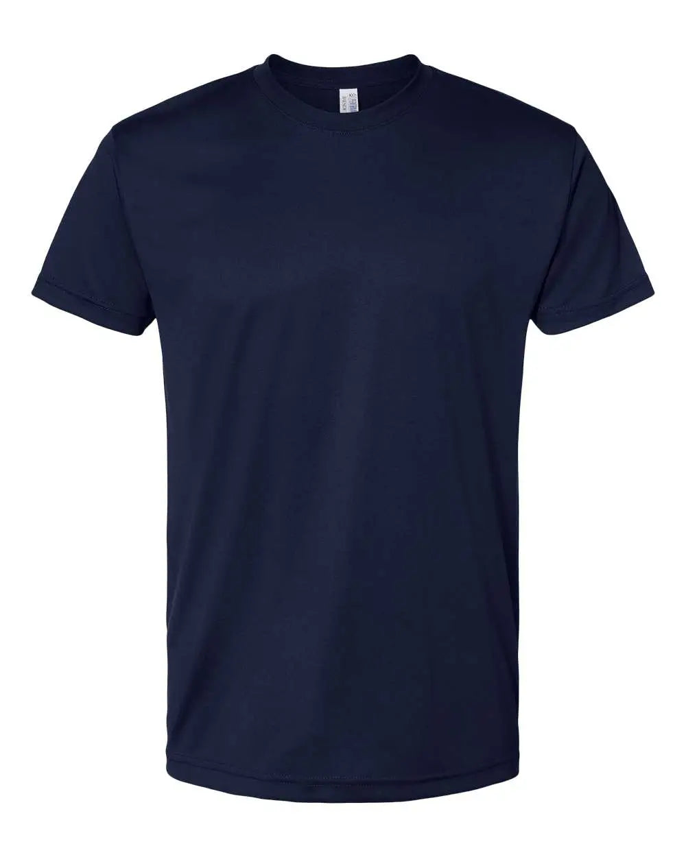 Bayside 5300b Usa-made Performance T-shirt - 5300 - Navy - Adult s