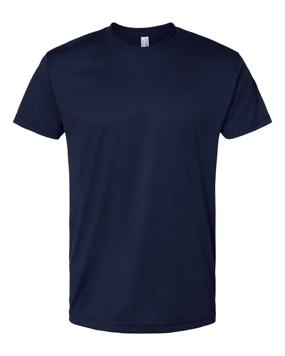 Bayside 5300b Usa-made Performance T-shirt - 5300 - Navy - s