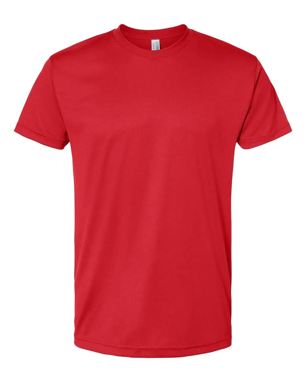 Bayside 5300b Usa-made Performance T-shirt - 5300 - Red - Adult s