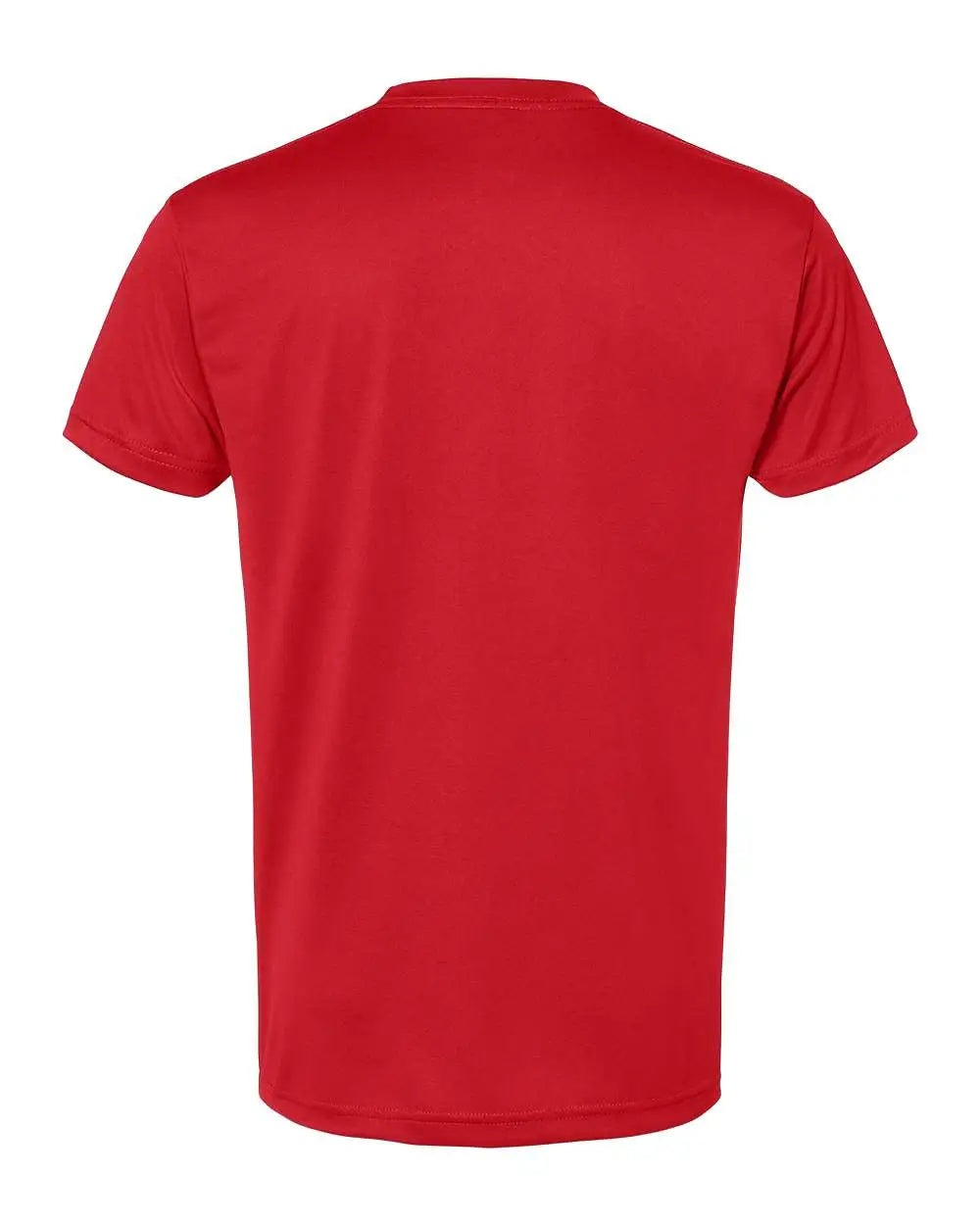 Bayside 5300b Usa-made Performance T-shirt - 5300 - Red