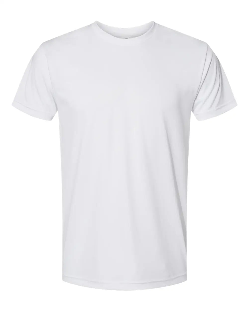 Bayside 5300b Usa-made Performance T-shirt - 5300 - White - Adult s
