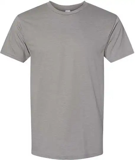 Bayside 5710 Usa-made Triblend Crew - Tri Asphalt