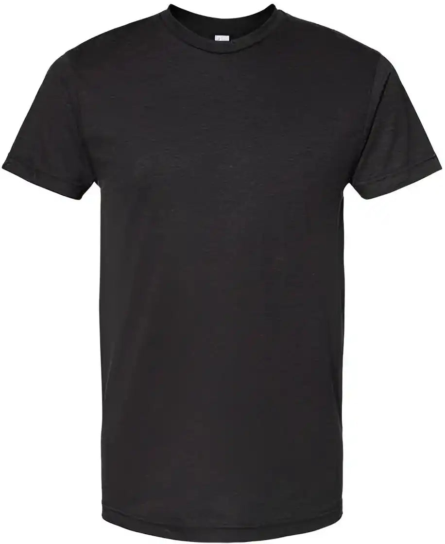 Bayside 5710 Usa-made Triblend Crew - Tri Black