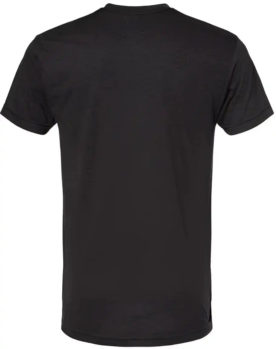 Bayside 5710 Usa-made Triblend Crew - Tri Black