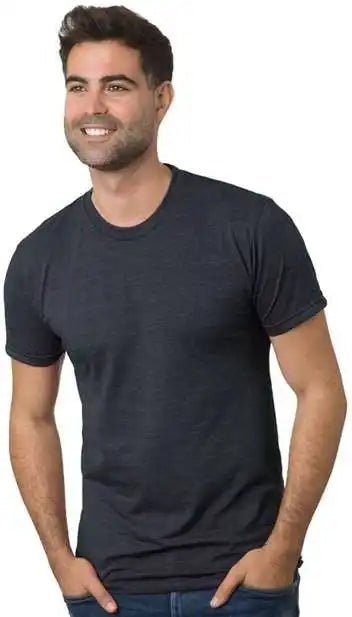 Bayside 5710 Usa-made Triblend Crew - Tri Dark Grey