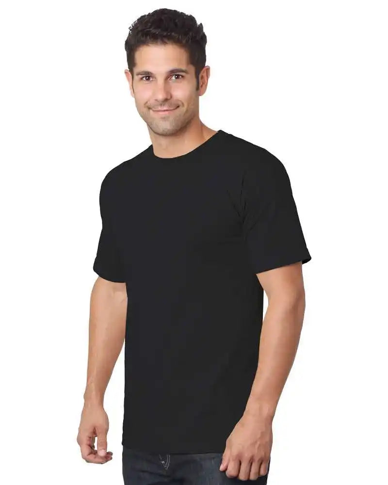 Bayside 5910 Usa-made Heavyweight Ringspun T-shirt - Black