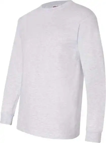 Bayside 6100 Usa-made Long Sleeve T-shirt - Ash