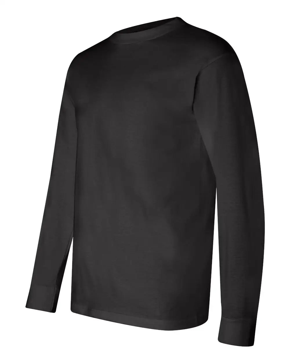 Bayside 6100 Usa-made Long Sleeve T-shirt - Black