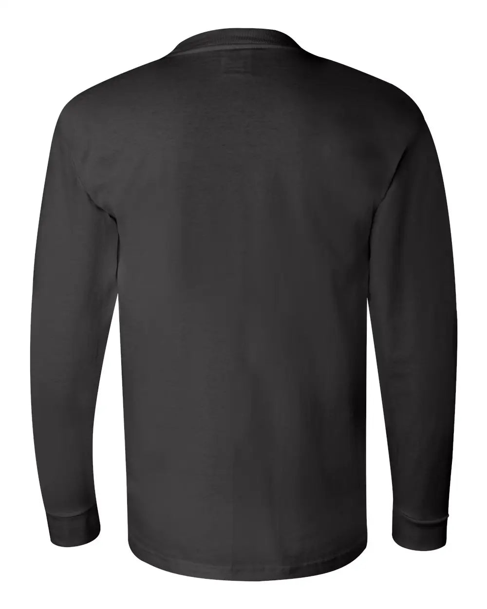 Bayside 6100 Usa-made Long Sleeve T-shirt - Black