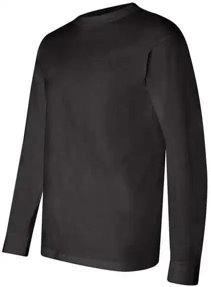 Bayside 6100 Usa-made Long Sleeve T-shirt - Black