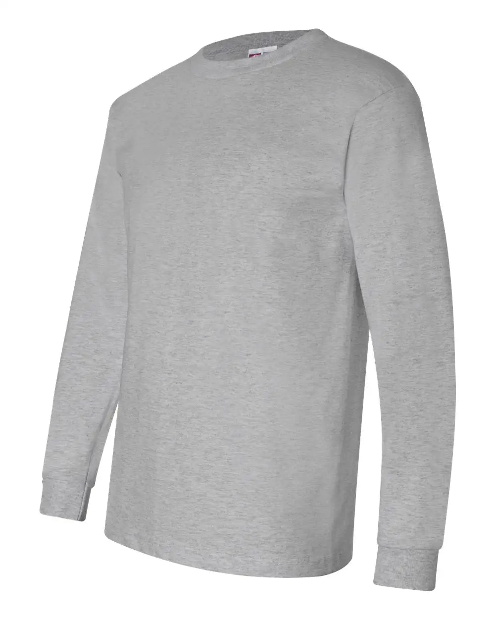 Bayside 6100 Usa-made Long Sleeve T-shirt - Dark Ash - Gray / s