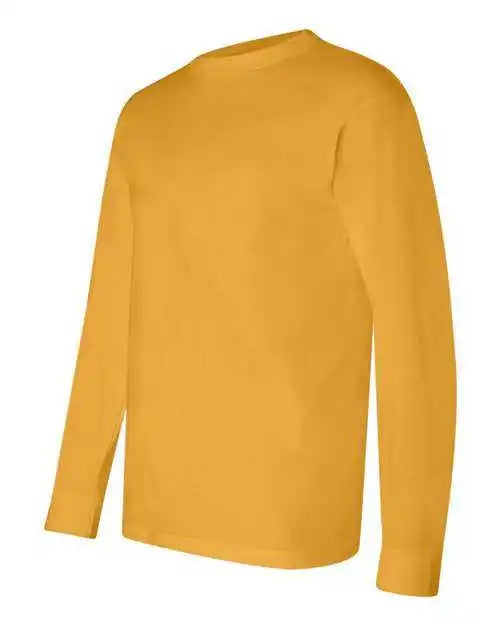 Bayside 6100 Usa-made Long Sleeve T-shirt - Gold