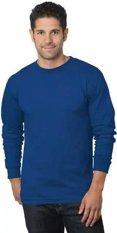 Bayside 6100 Usa-made Long Sleeve T-shirt - Royal Blue