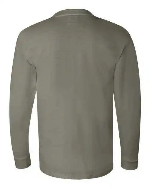 Bayside 6100 Usa-made Long Sleeve T-shirt - Safari