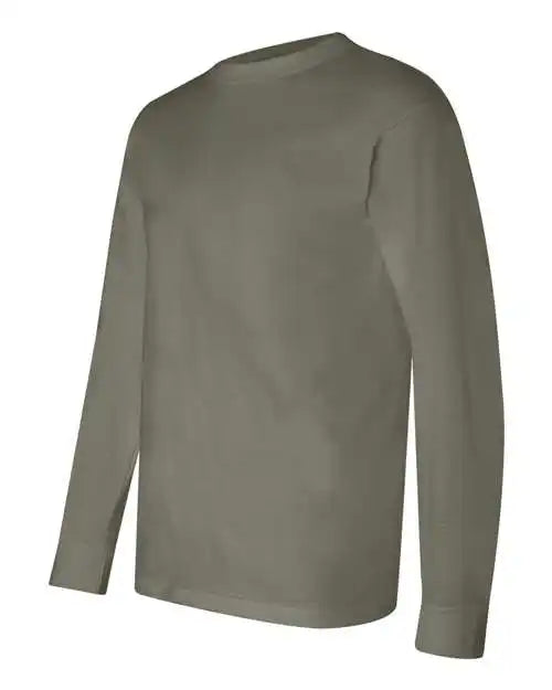Bayside 6100 Usa-made Long Sleeve T-shirt - Safari