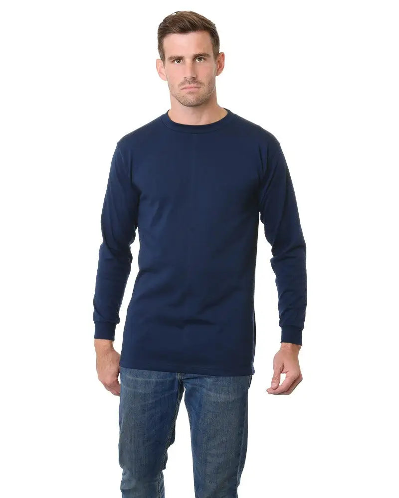 Bayside 6200b Usa-made Tall Long Sleeve T-shirt - 6200