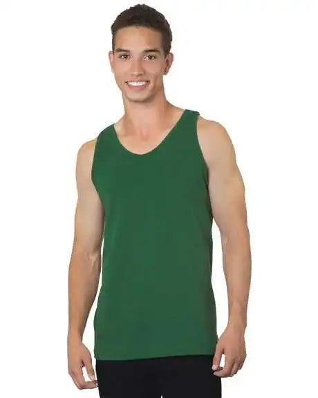 Bayside 6500 Usa-made Tank Top - Forest Green