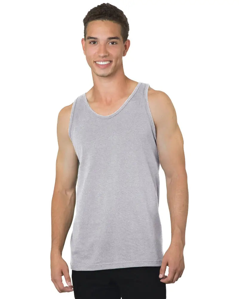 Bayside 6500b Usa-made Tank Top - 6500 - Dark Ash