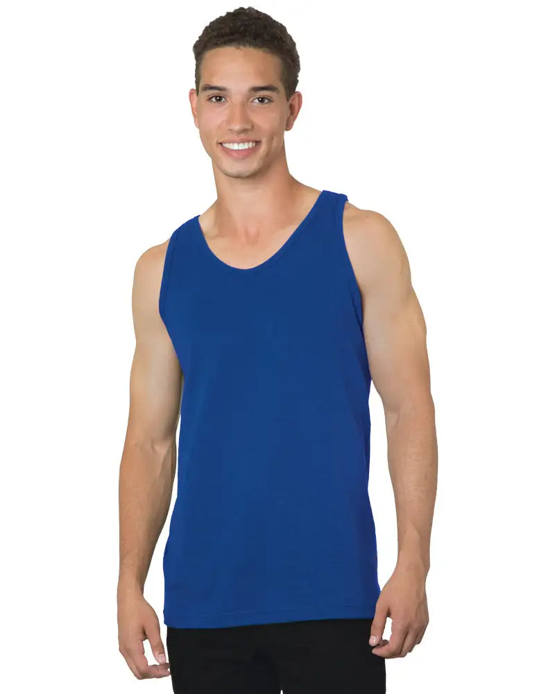 Bayside 6500b Usa-made Tank Top - 6500 - Royal Blue