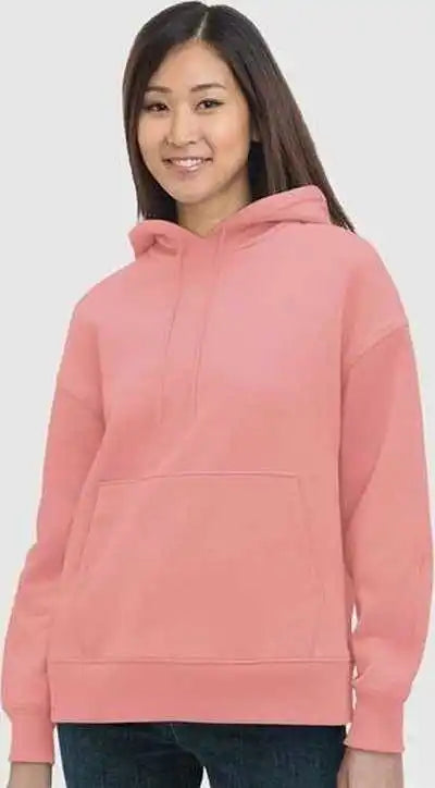 Bayside 7760 Women’s Usa-made Hooded Sweatshirt - Peach