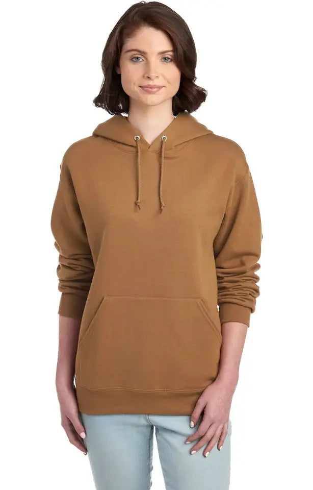 Bayside 7760b Women’s Usa-made Hooded Sweatshirt - 7760 - Caramel Brown