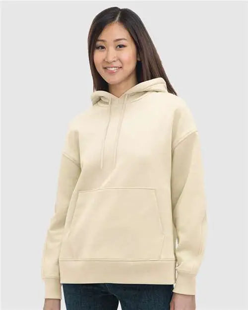 Bayside 7760b Women’s Usa-made Hooded Sweatshirt - 7760 - Cream