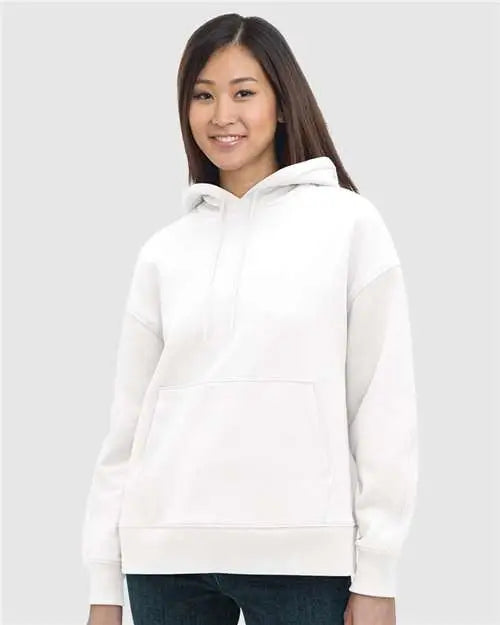 Bayside 7760b Women’s Usa-made Hooded Sweatshirt - 7760 - White - Ladies s