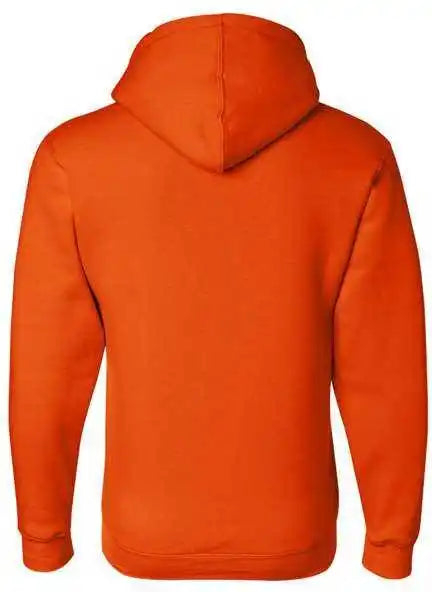 Bayside 900 Usa-made Full-zip Hooded Sweatshirt - Bright Orange