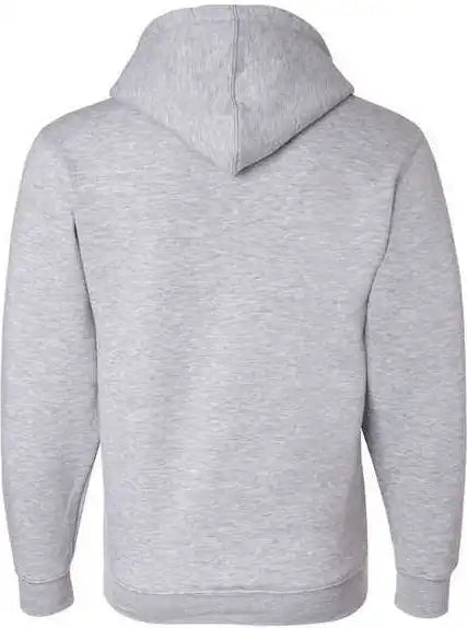 Bayside 900 Usa-made Full-zip Hooded Sweatshirt - Dark Ash