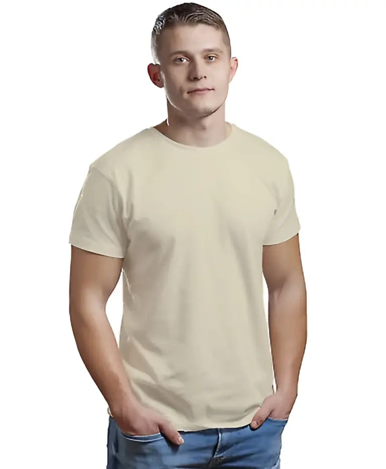 Bayside 9500b Fine Jersey T-shirt - 9500 - Cream