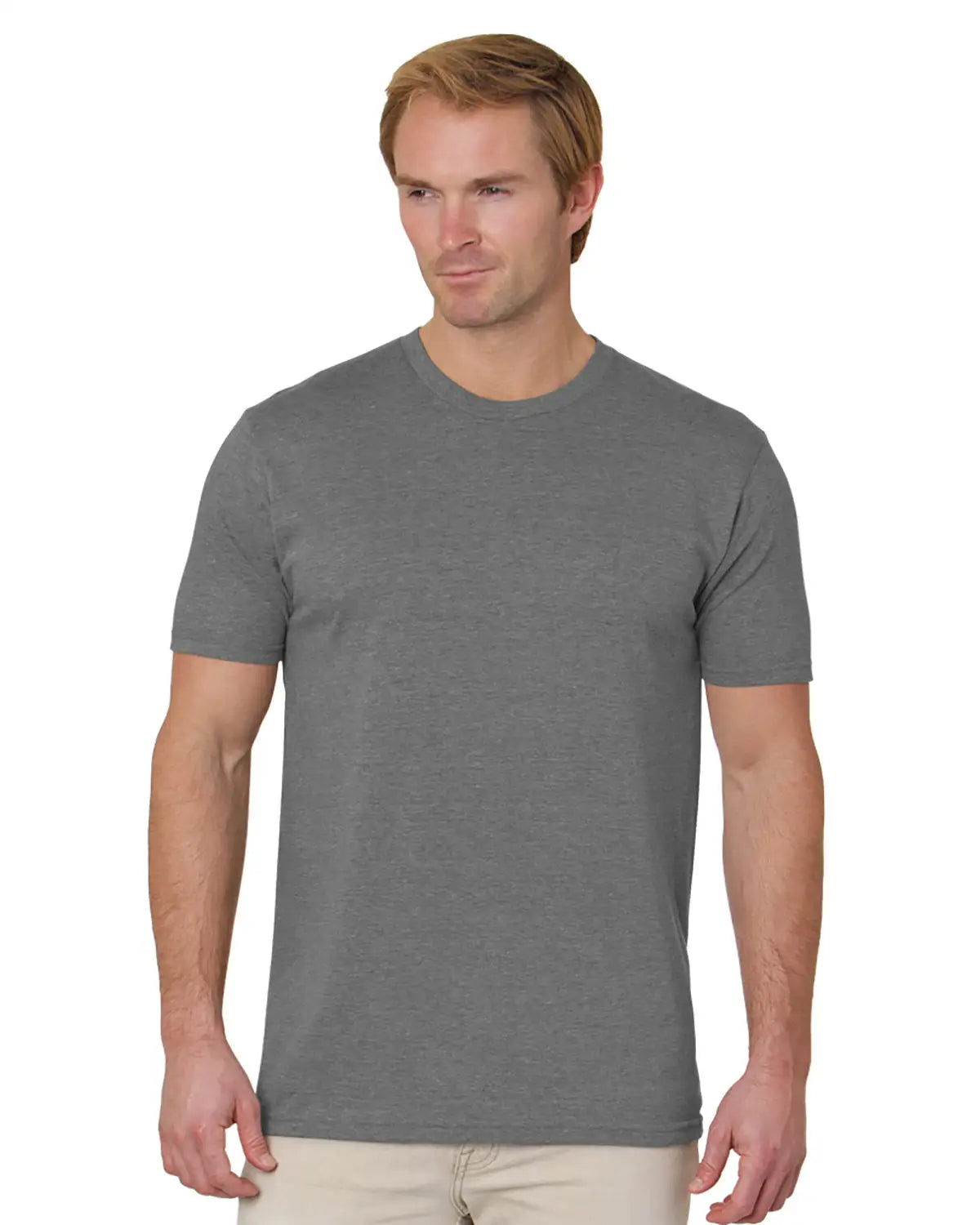 Bayside 9510b 50/50 Fine Jersey T-shirt - 9510 - Gray Frost