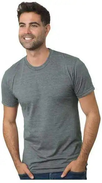 Bayside 9570 Triblend Tee - Tri Athletic Grey