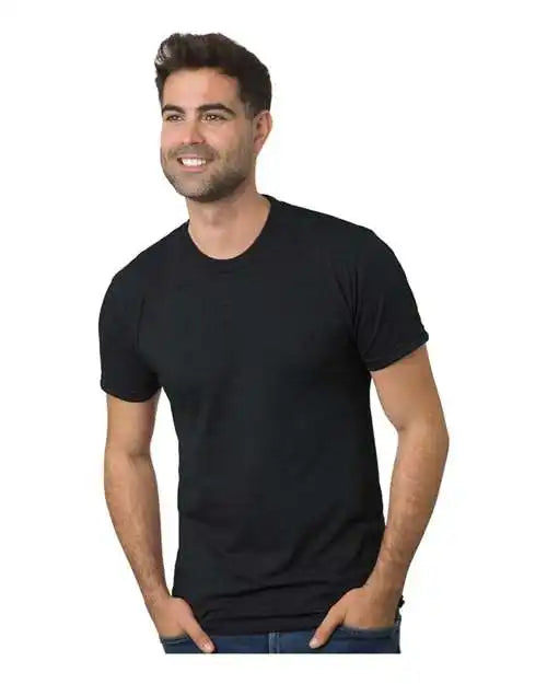 Bayside 9570 Triblend Tee - Tri Black