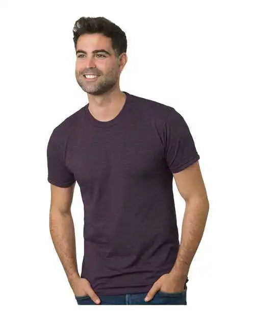 Bayside 9570 Triblend Tee - Tri Plum