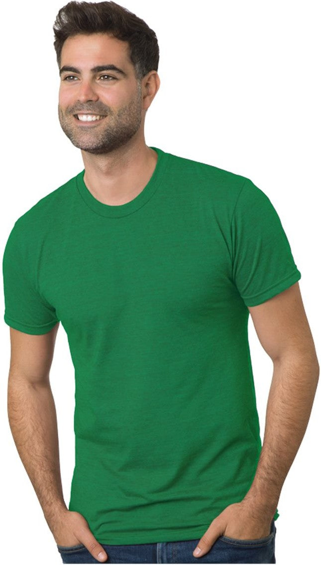 Bayside 9570b Triblend T-shirt - 9570 - Tri Kelly - Adult Xs