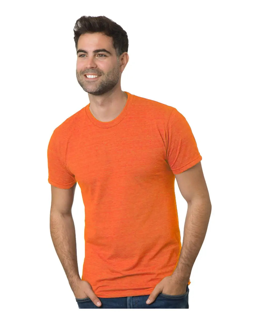 Bayside 9570b Triblend T-shirt - 9570 - Tri Orange - Adult Xs