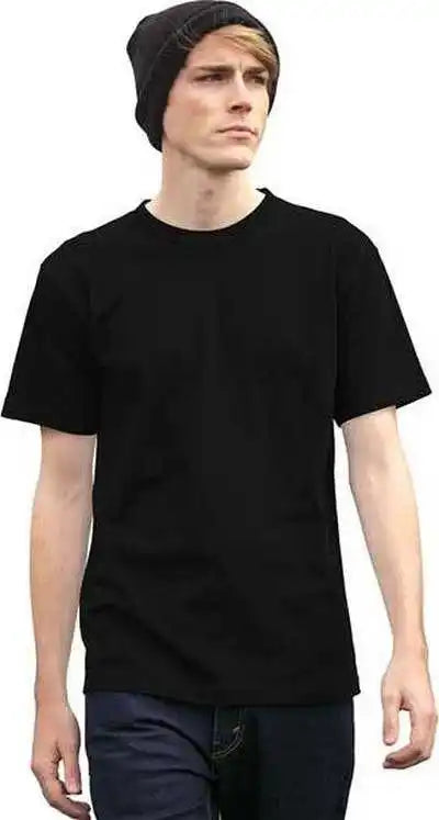 Bayside 9580 Unisex Ultimate Heavyweight T-shirt - Black