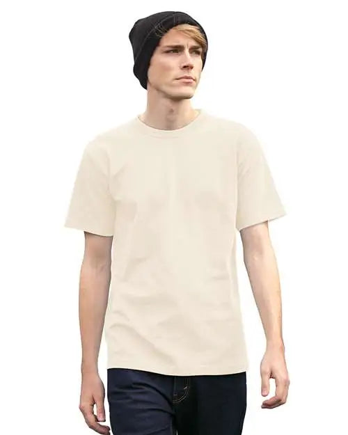 Bayside 9580b Ultimate Heavyweight T-shirt - 9580 - Cream - Adult s