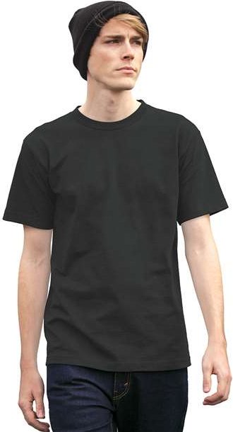 Bayside 9580b Ultimate Heavyweight T-shirt - 9580 - Dark Gray - Adult s