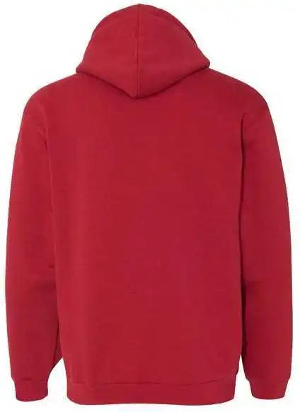 Bayside 960 Usa Made Hooded Sweatshirt Cardinal