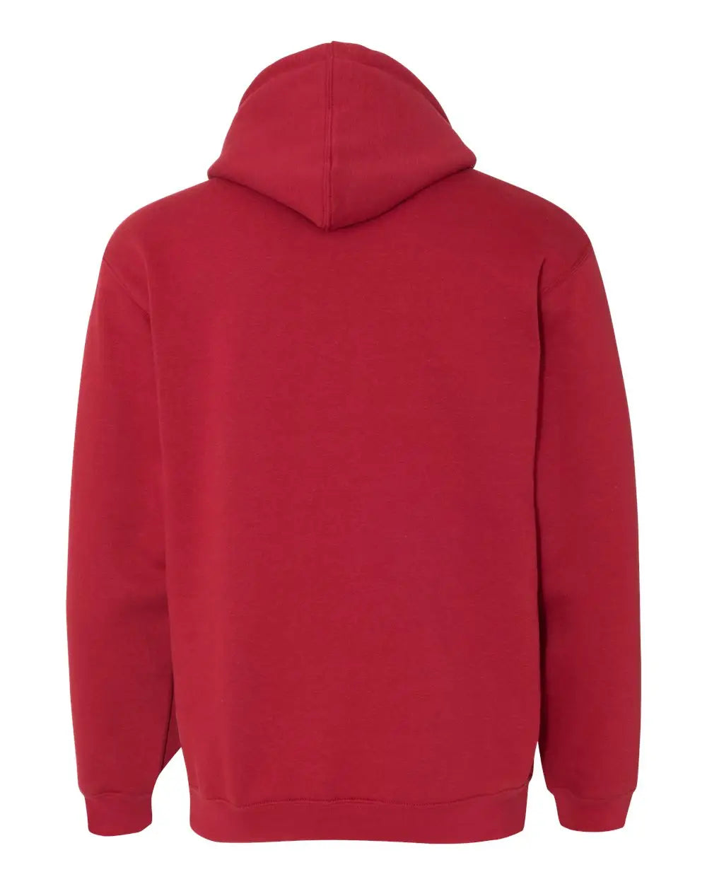 Bayside 960 Usa-made Hooded Sweatshirt - Cardinal