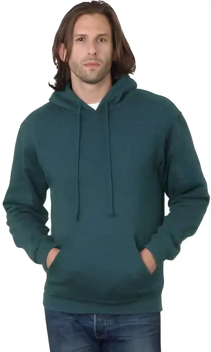 Bayside 960 Usa-made Hooded Sweatshirt - Charcoal Heather