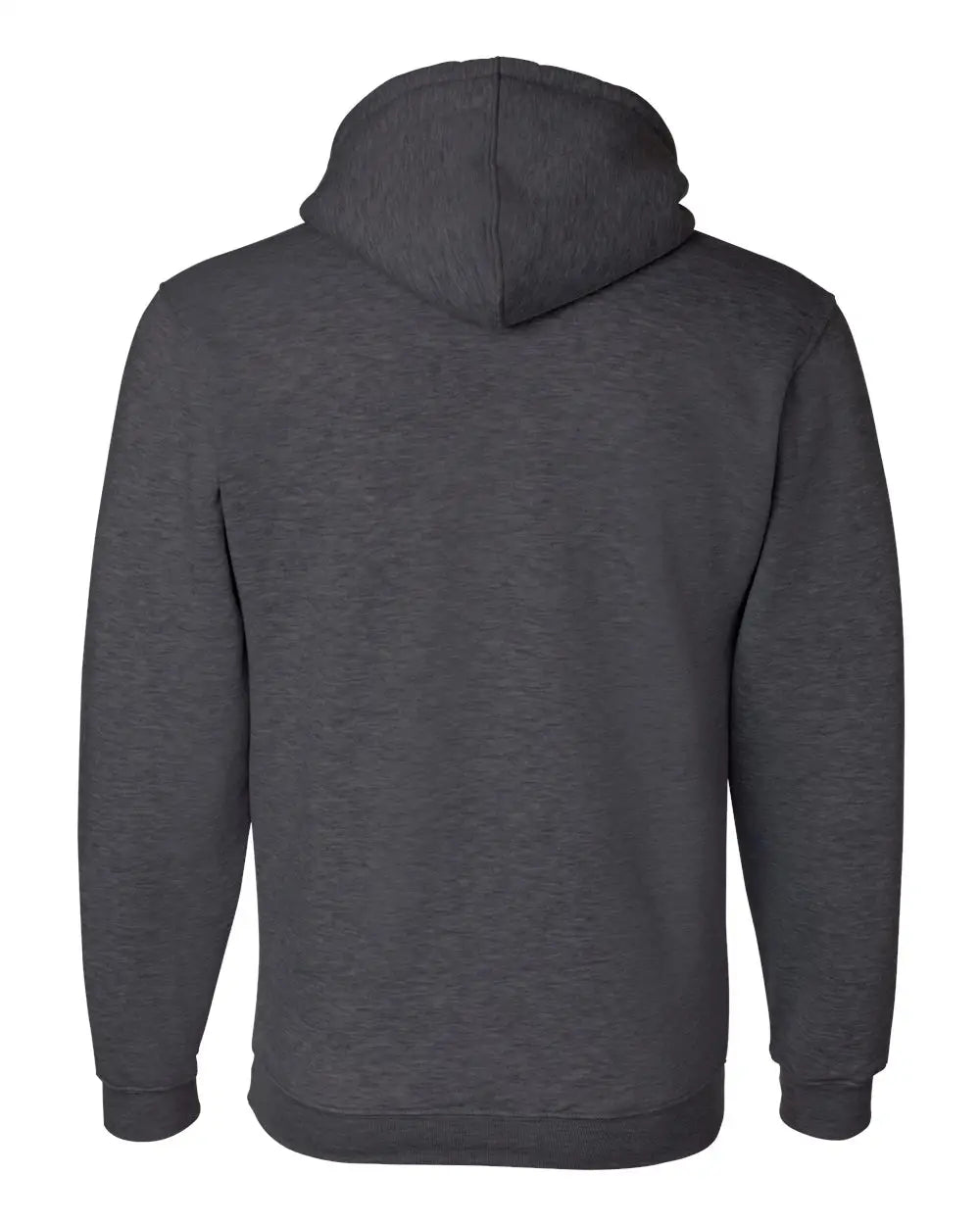 Bayside 960 Usa-made Hooded Sweatshirt - Charcoal Heather