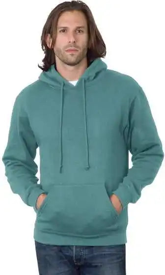 Bayside 960 Usa-made Hooded Sweatshirt - Charcoal